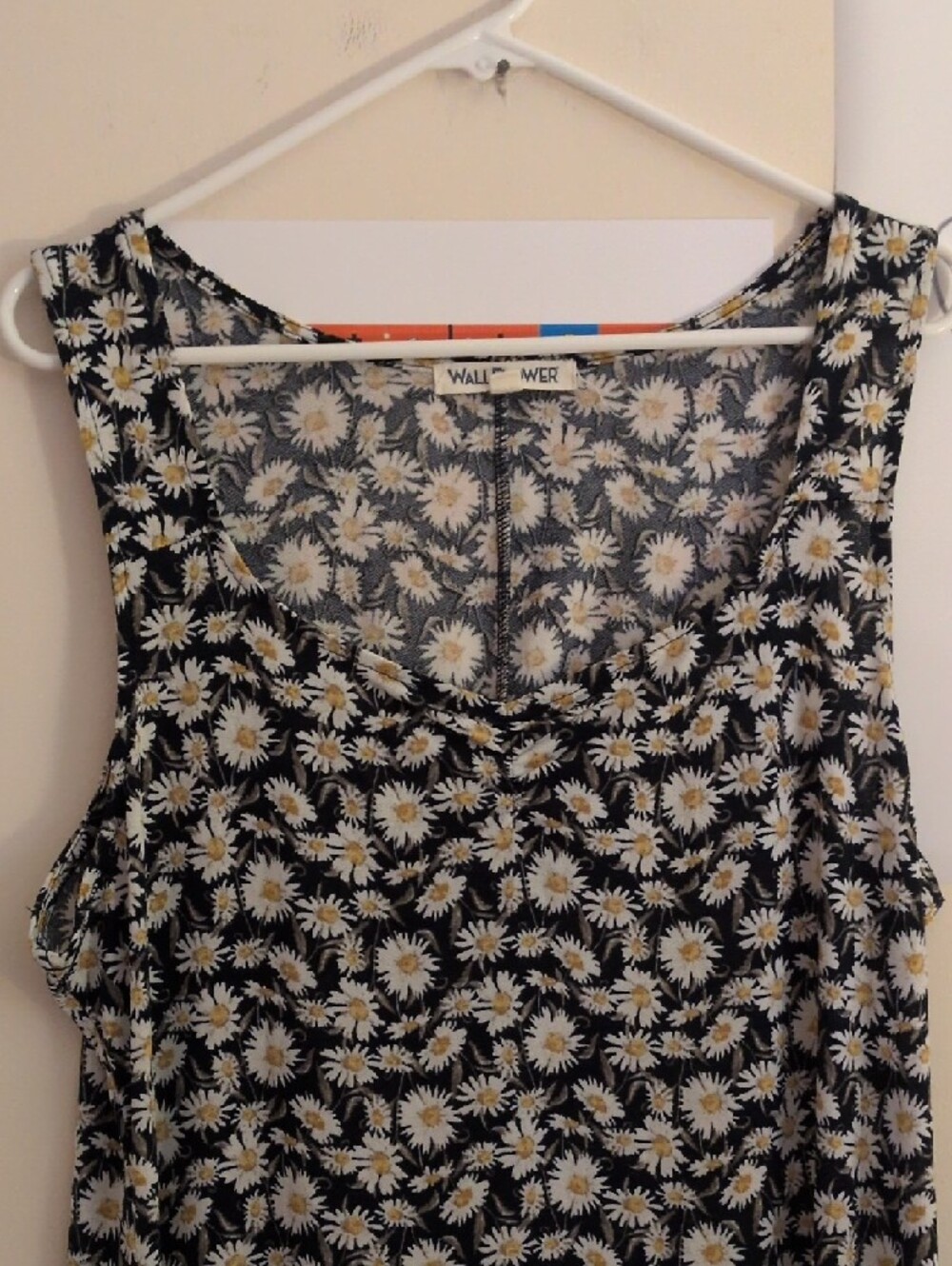 Wallflower Daisy Print Sleeveless Dress Size XXL - Picture 2 of 7